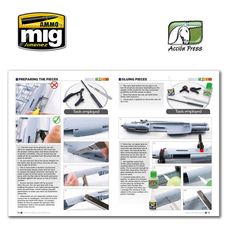 Ammo Mig Aircraft Modelling Essentials, A Comprehensive Guide - Hobby Sense