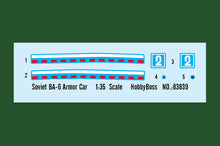 1/35 Soviet BA6 Armor Car - Hobby Sense