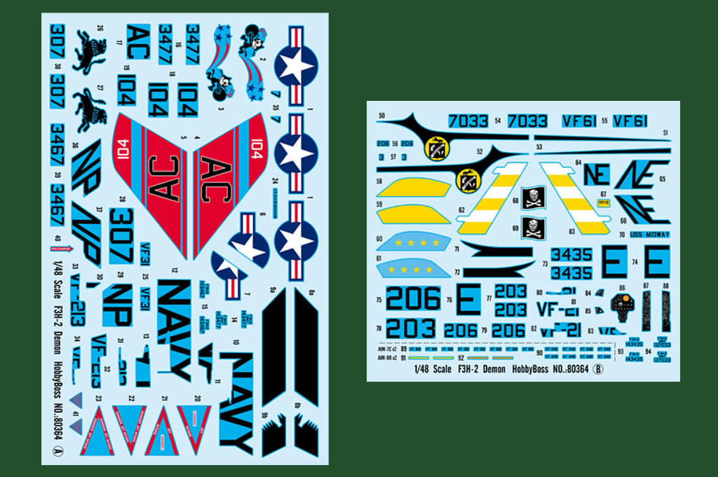 1/48 F3H2 Demon - Hobby Sense