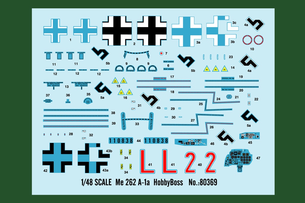 1/48 Me 262 A-1a - Hobby Sense