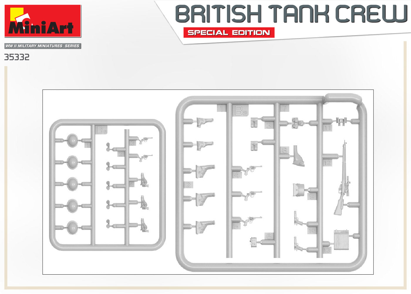 1/35 British Tank Crew. Special Edition - Hobby Sense