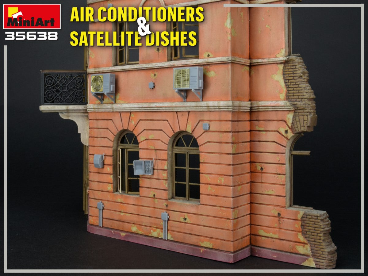 1/35 Air Conditioners & Satellite Dishes - Hobby Sense