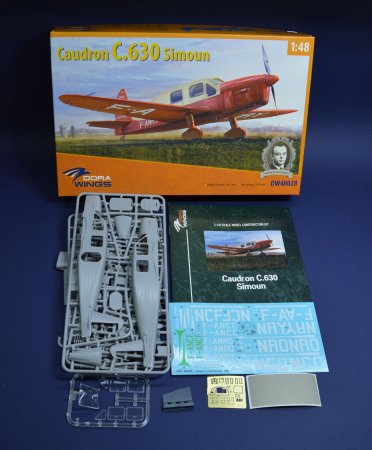 1/48 Caudron C.630 Simoun - Hobby Sense