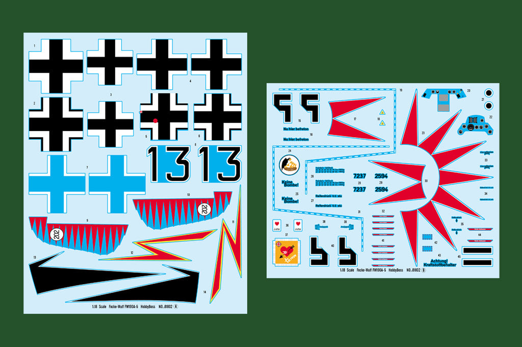 1/18 Focke-Wulf FW 190A-5 - Hobby Sense