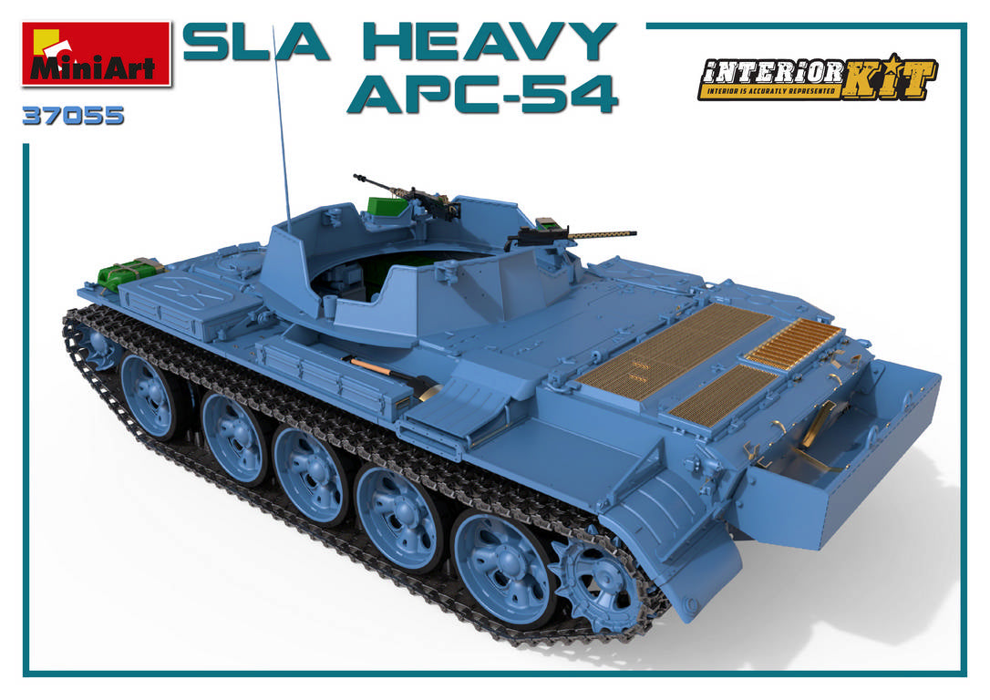 1/35 SLA Heavy APC-54. Interior Kit - Hobby Sense