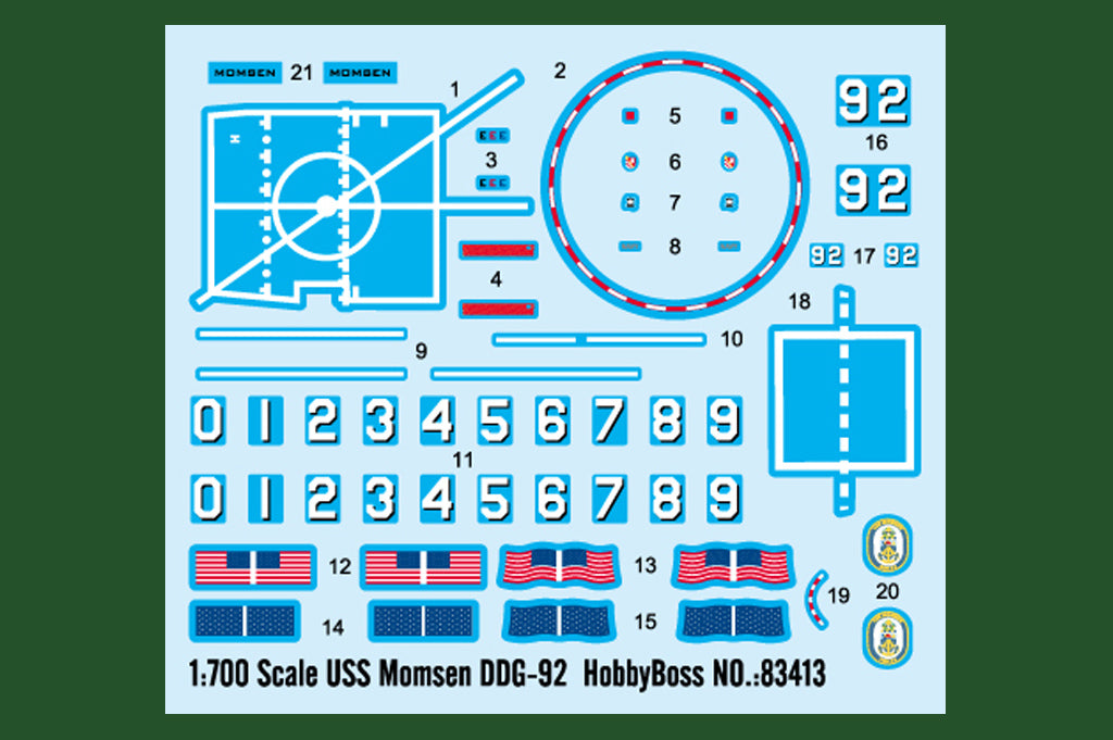 1/700 USS Momsen DDG-92 - Hobby Sense