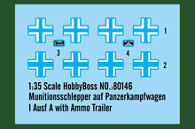 1/35 Munitionsschlepper auf Panzerkampfwagen I Ausf A with Ammo Trailer - Hobby Sense