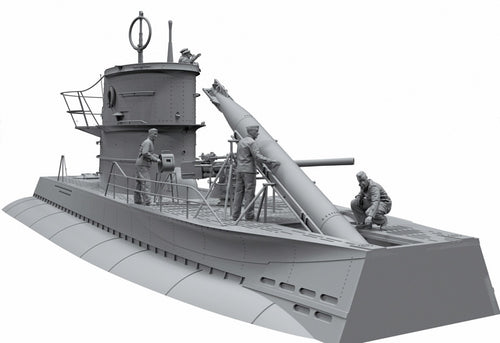 1/35 German Submariners & Commanders (Loading), Resin - Hobby Sense