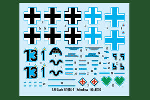1/48 Bf109G-2 - Hobby Sense