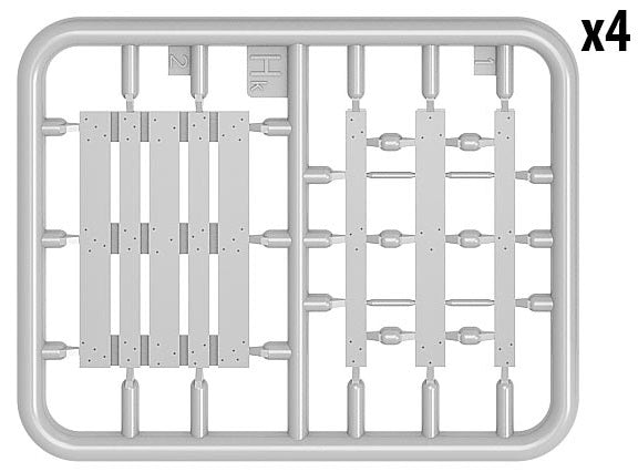 1/35 Hand Pallet Truck Set - Hobby Sense