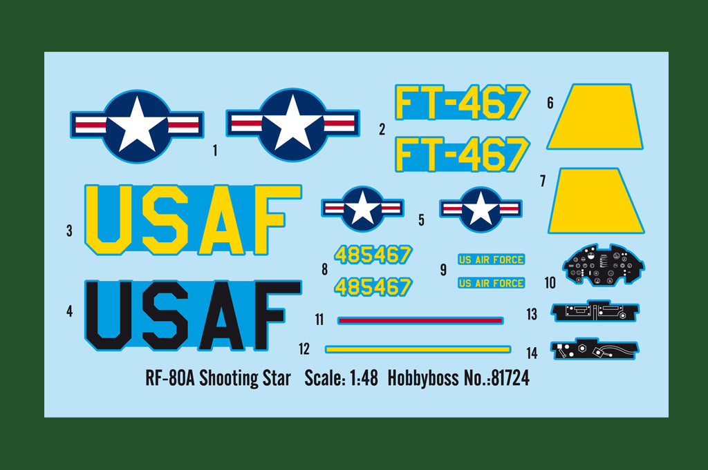 1/48 RF80A Shooting Star Fighter - Hobby Sense