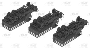 1/35 Wehrmacht 3 axle Trucks (Henschel 33D1, Krupp L3H163, LG3000) - Hobby Sense