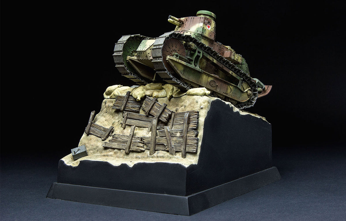 1/35 French FT-17 Light Tank (Rivet Turret) - Hobby Sense