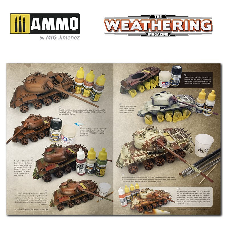 Ammo Mig The Weathering Magazine No 30: Abandoned - Hobby Sense