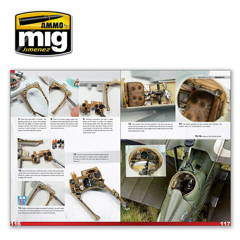 Ammo Mig Encyclopedia of Aircraft Modelling Techniques - Vol. 1: Cockpits - Hobby Sense