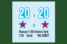 1/35 Russian T50 Infantry Tank - Hobby Sense