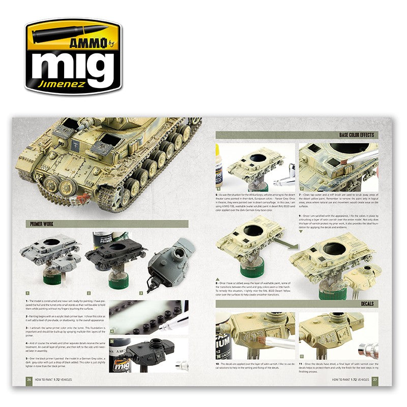 Ammo Mig The Weathering Magazine - Special - How to Paint 1/72 Military Vehicles - Hobby Sense
