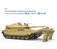 1/35 Israel Main Battle Tank Merkava Mk.4/4LIC w/Nochri-Kal Mine Roller System - Hobby Sense
