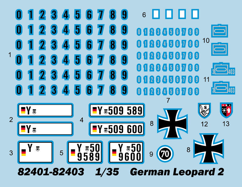 1/35 German Leopard 2 A6EX tank - Hobby Sense