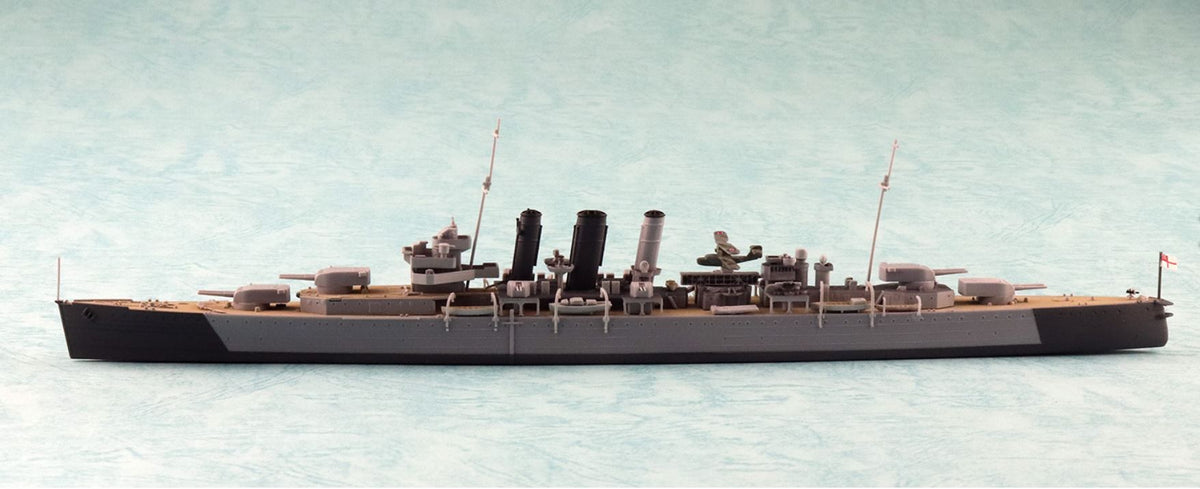 1/700 HMS Dorsetshire British Heavy Cruiser - Hobby Sense