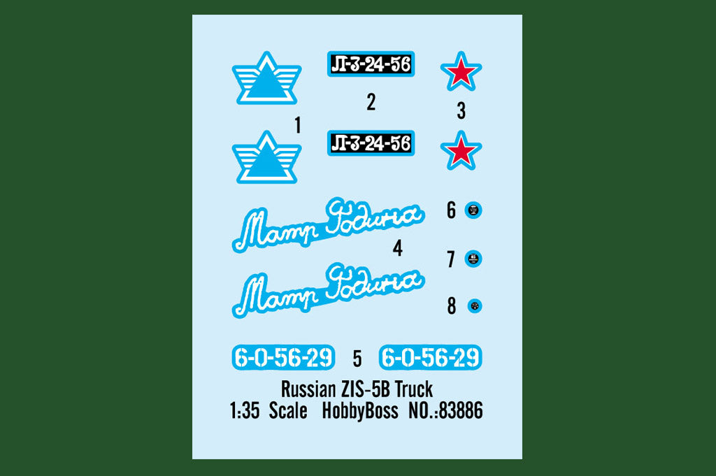 1/35 Russian ZIS-5B Truck - Hobby Sense
