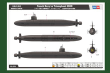 1/350 French Navy Le Triomphant SSBN - Hobby Sense
