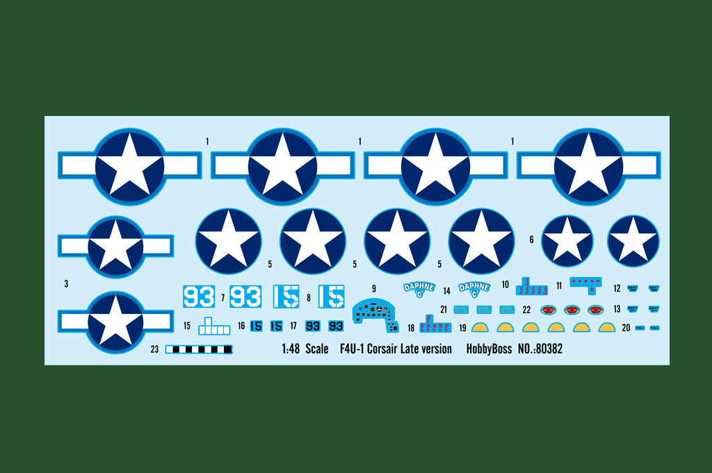 1/48 F4U1 Corsair Late Version - Hobby Sense