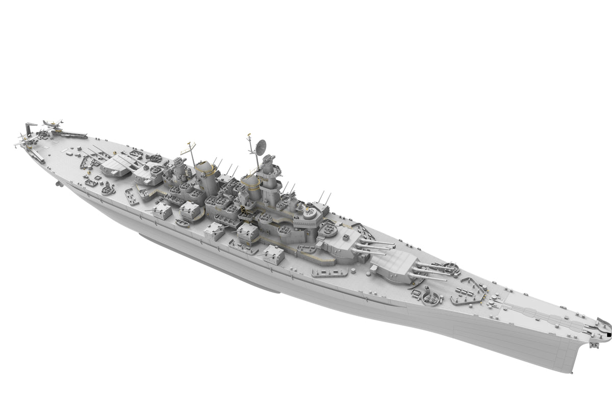 1/350 USS Montana DLX Version | Hobby Sense