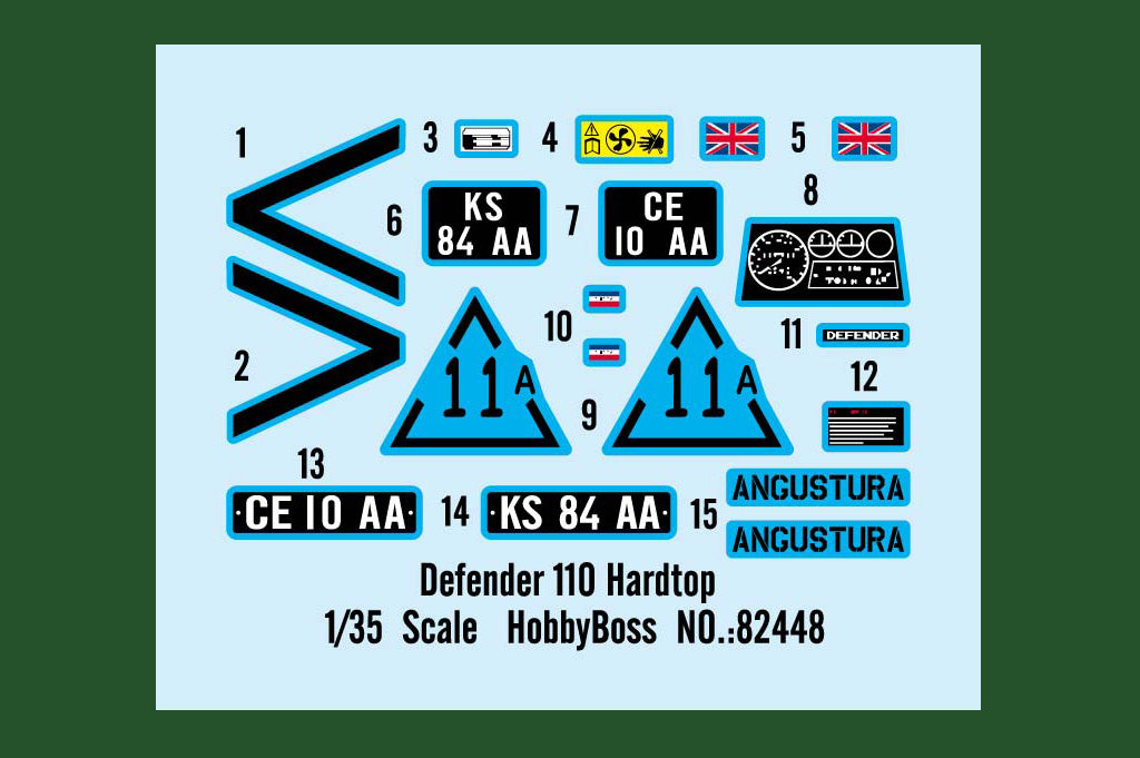 1/35 Defender 110 Hard Top - Hobby Sense