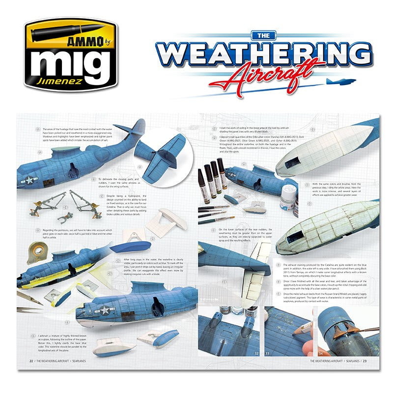 Ammo Mig The Weathering Aircraft Issue 08: Seaplanes - Hobby Sense