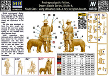 1/35 Skull Clan Long-distance raid. Kit No.4. A new religion. Pastor - Hobby Sense