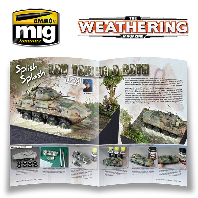 Ammo Mig The Weathering Magazine No 10: Water - Hobby Sense