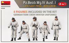 1/35 Pz.Beob.Wg.IV Ausf. J Late/Last Prod. 2 in 1 with Crew - Hobby Sense