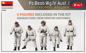 1/35 Pz.Beob.Wg.IV Ausf. J Late/Last Prod. 2 in 1 with Crew - Hobby Sense