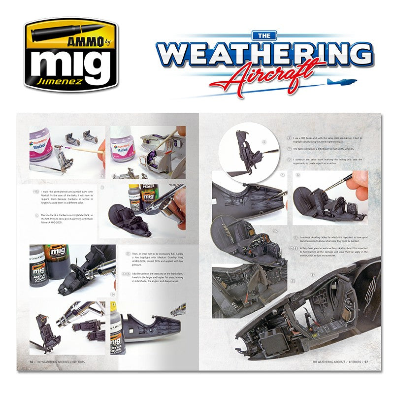 Ammo Mig The Weathering Aircraft Issue 07: Interiors - Hobby Sense