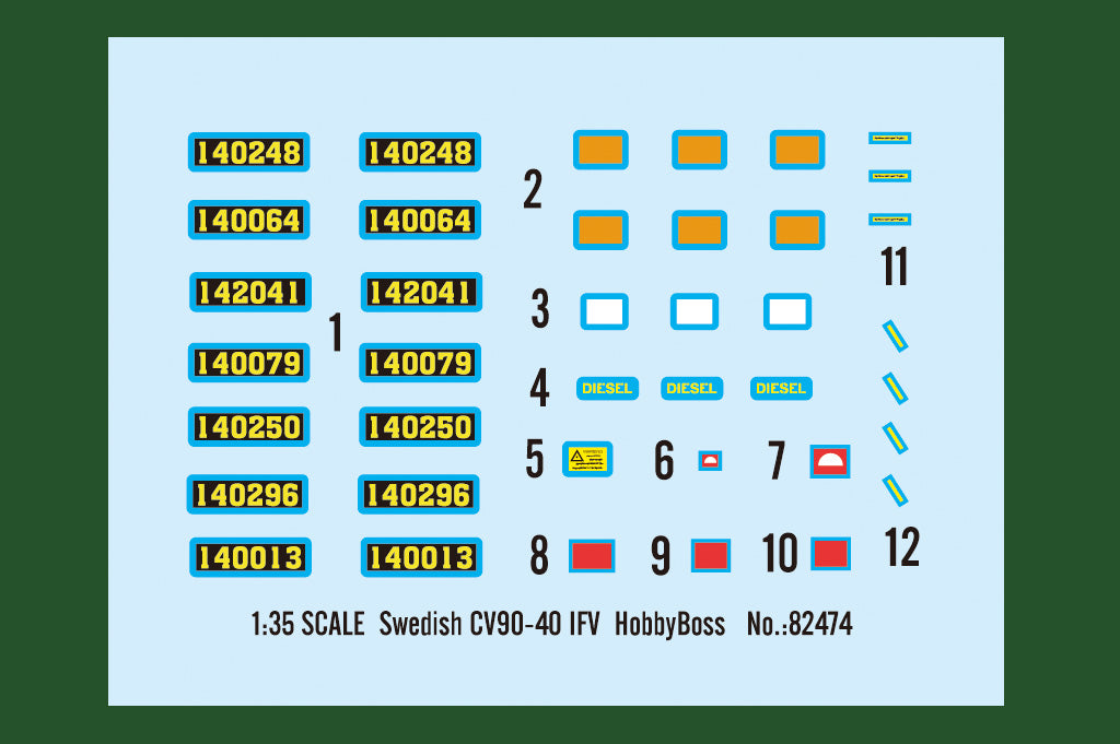 1/35 Swedish CV90-40 IFV - Hobby Sense