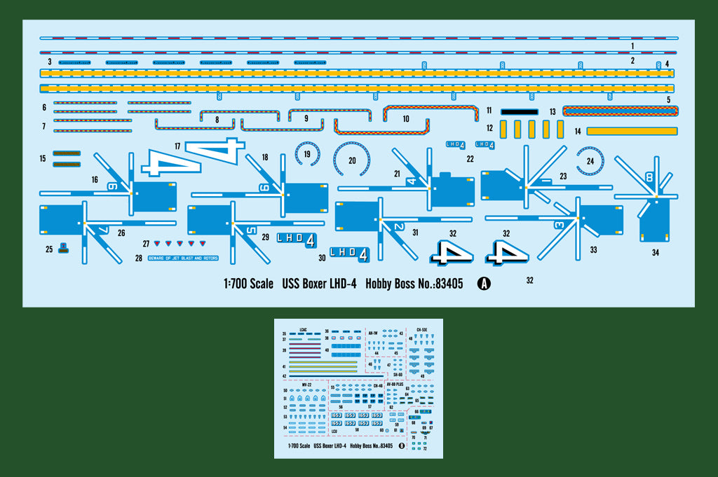 1/700 USS Boxer LHD-4 - Hobby Sense