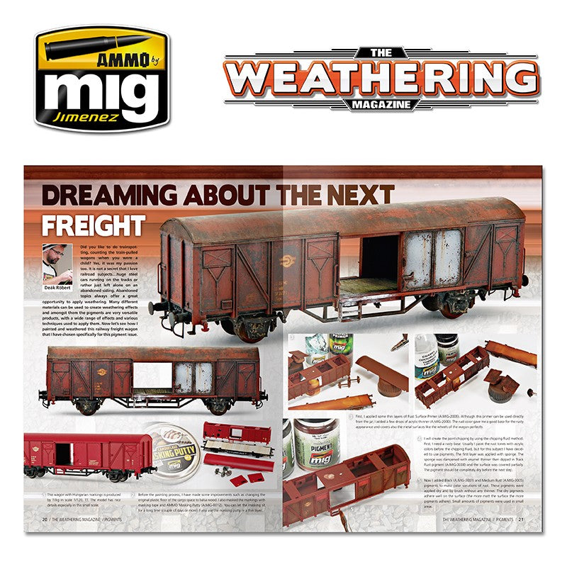 Ammo Mig The Weathering Magazine No 19: Pigments - Hobby Sense