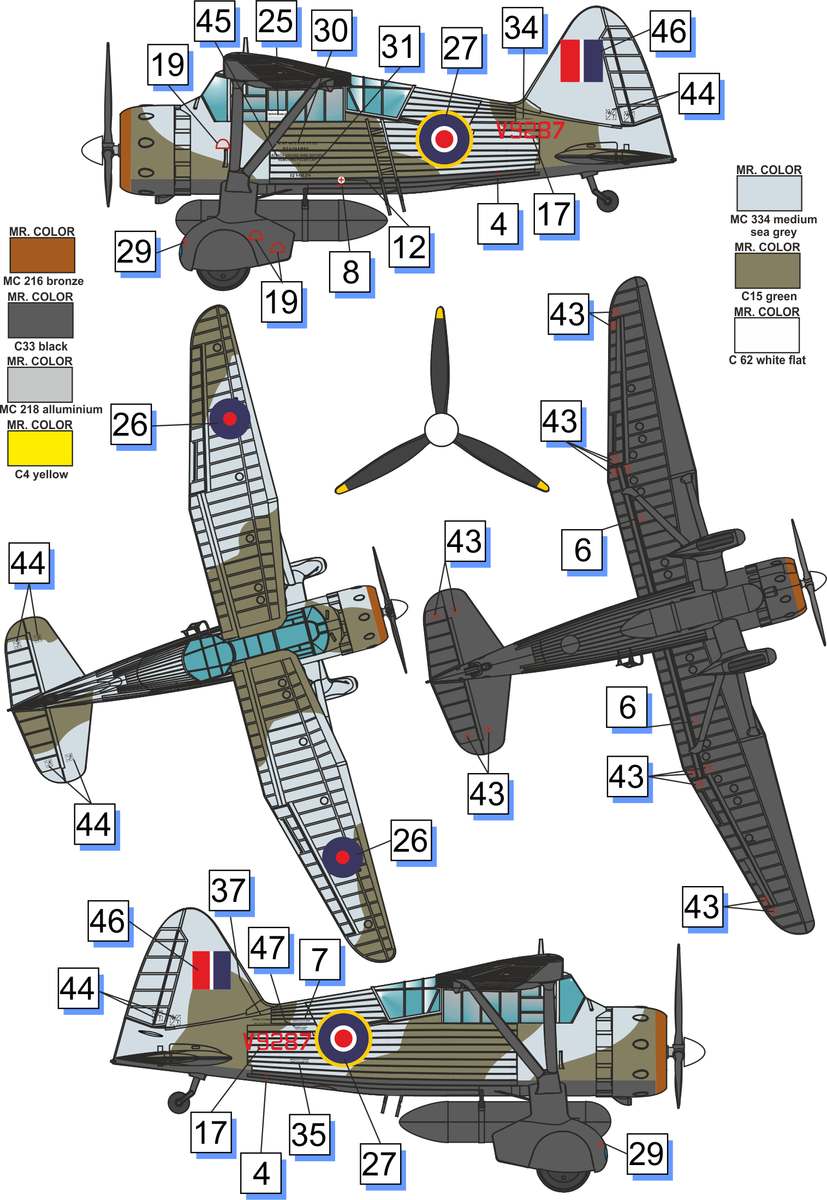1/72 Westland Lysander Mk.III (SD) - Hobby Sense