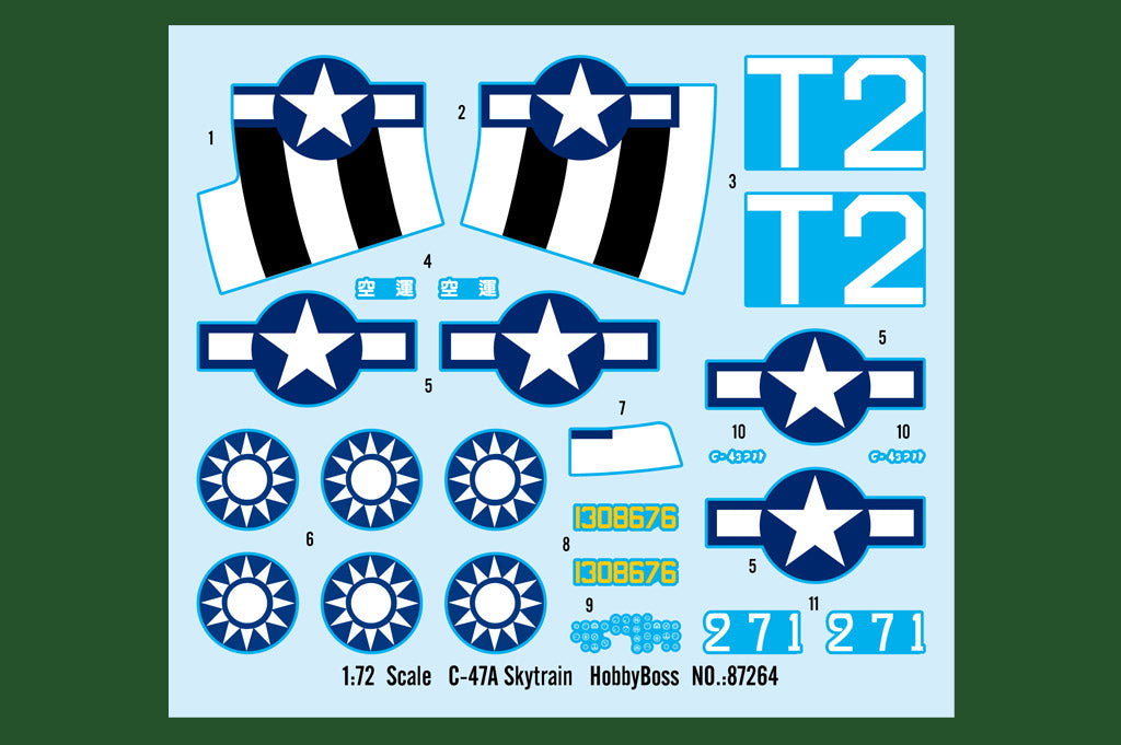 1/72 C47A Skytrain - Hobby Sense