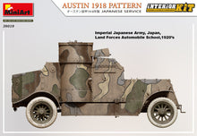 1/35 Austin 1918 Pattern, Japanese Service Interior Kit - Hobby Sense
