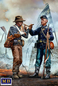 1/35 Family Reunited - Brothers Meet Again. End of the War – Confederate army surrenders to Federal troops - Hobby Sense