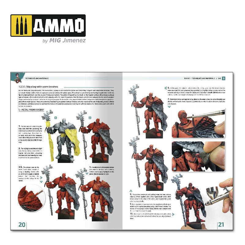 Ammo Mig Encyclopedia of Figures Modelling Techniques - Vol. 2: Techniques & Materials - Hobby Sense