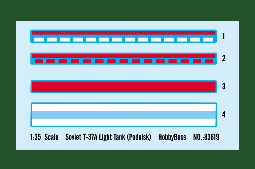 1/35 Soviet T37A Light Tank (Podolsk) - Hobby Sense