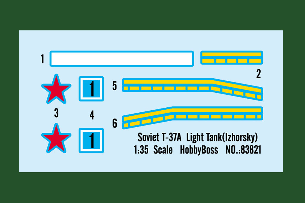 1/35 Soviet T37A Light Tank(Izhorsky) - Hobby Sense