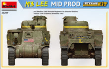 1/35 M3 Lee Mid Prod. Interior Kit - Hobby Sense