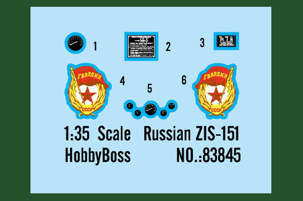 1/35 Russian ZIS 151 - Hobby Sense