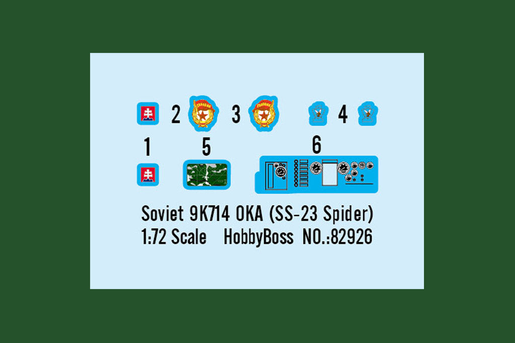 1/72 Soviet 9K714 OKA SS23 Spider - Hobby Sense