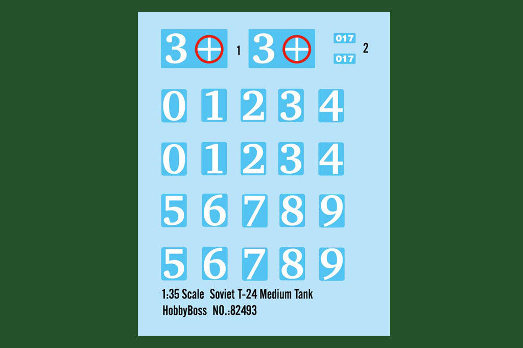 1/35 Soviet T24 Medium Tank - Hobby Sense