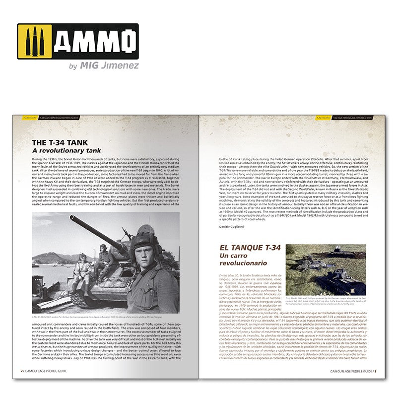 Ammo Mig T-34 Colors: T-34 Tank Camouflage Patterns in WWII - Camouflage Profile Guide - Hobby Sense